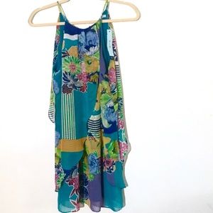 🦋 Do & Be 🦋 Tropical Sleeveless Dress 🦋 Small